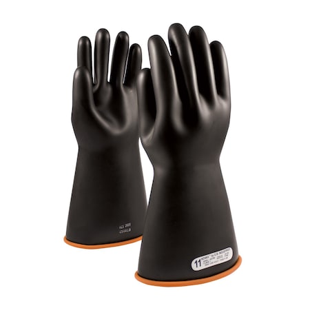 Pip Class 1 Rubber Insulating Glove with Straight Cuff - 14" 155-1-14/9